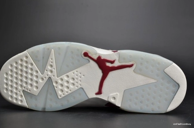 Air white Maroon 384664-116 Retro Jordan 6 1203